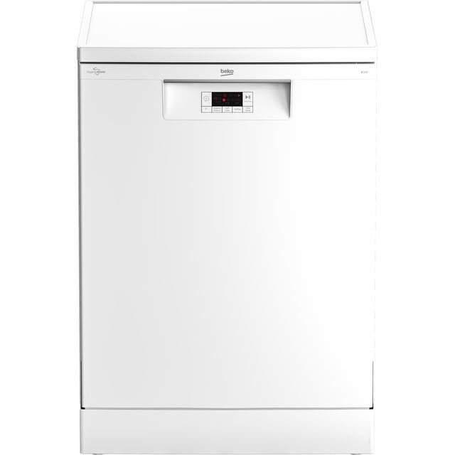 Beko BDFN15430W Standard Dishwasher - White - D Rated