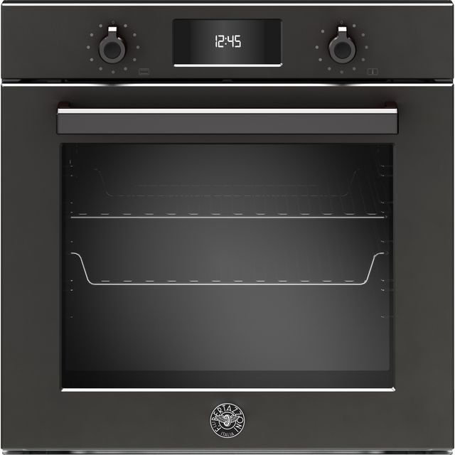 Bertazzoni Professional Series F6011PROPLN Built In Electric Single Oven with Pyrolytic Cleaning - Carbonio - A++ Rated