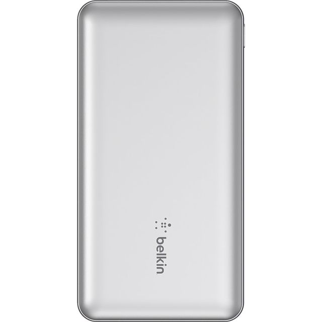 Belkin BoostCharge 10K 3-Port 10000mAh Power Bank - Silver