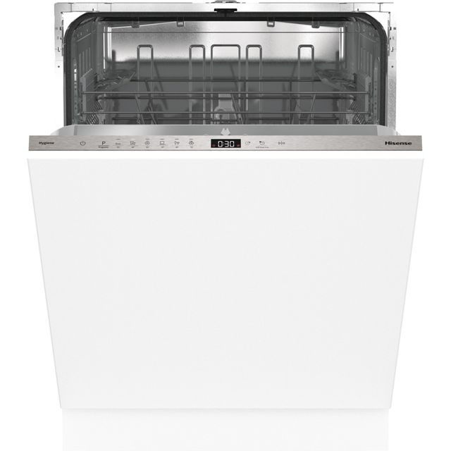 Hisense HV642E90UK Integrated Standard Dishwasher - Black Control Panel - E Rated