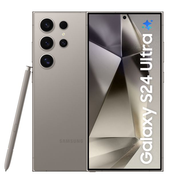 Samsung Galaxy S24 Ultra 512 GB Smartphone in Titanium Grey