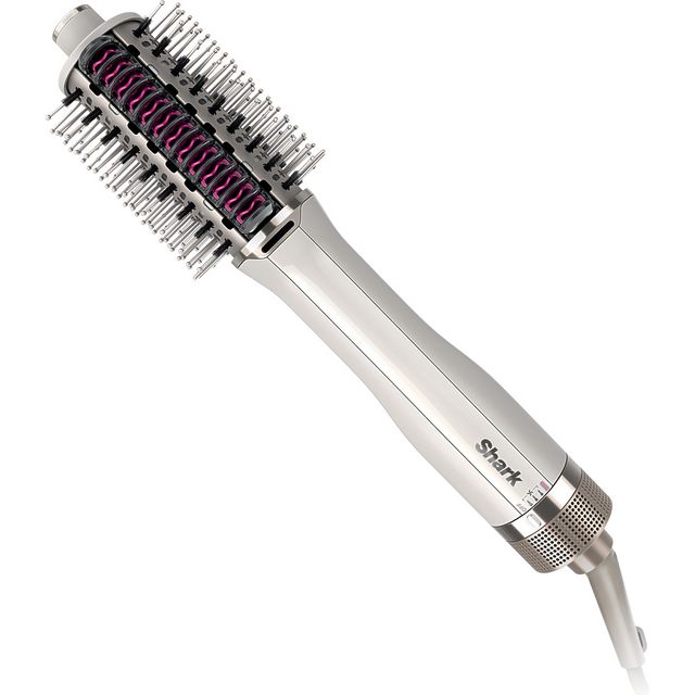 Shark SmoothStyle Hot Brush & Smoothing Comb HT202UK Hot Air Styler - White