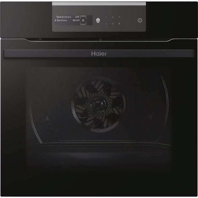 Haier I-Message Series 2 HWO60SM2B3BH Wifi Connected Built In Electric Single Oven - Black - A+ Rated