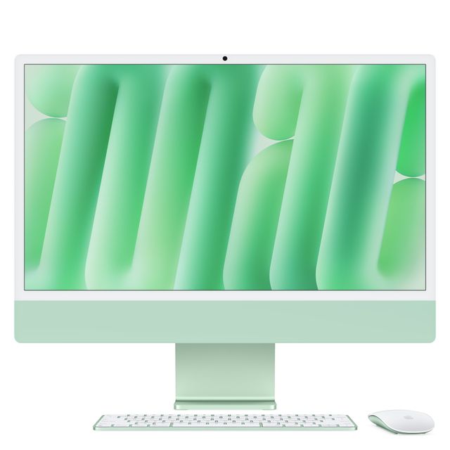 Apple iMac 24″, M4, 10-Core GPU, 512 – 2024 – Green