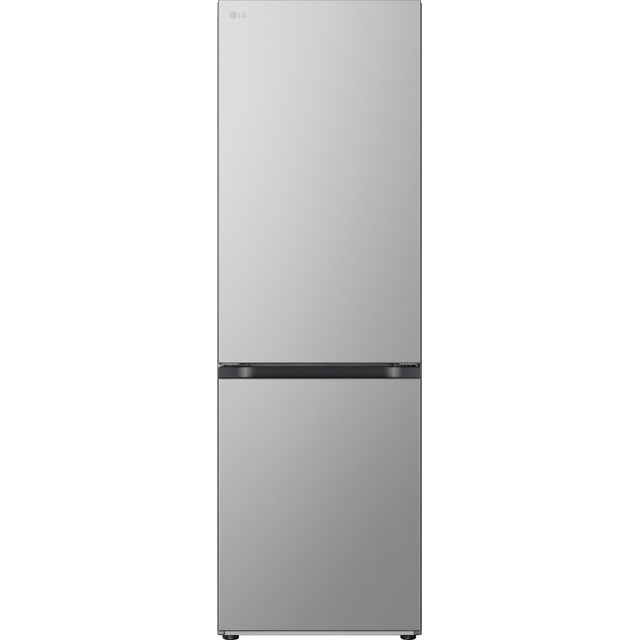 LG NatureFRESH™ GBV3100DPY 60/40 Frost Free Fridge Freezer – Prime Silver – D Rated