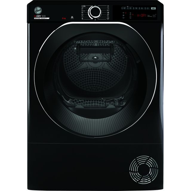 Hoover H-DRY 500 NDEH9A2TCBEB 9Kg Heat Pump Tumble Dryer - Black - A++ Rated