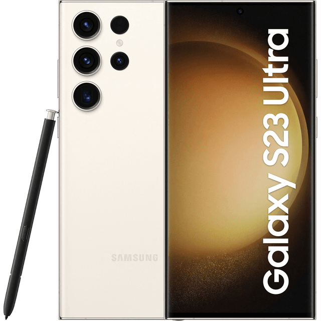 Samsung Galaxy S23 Ultra 256 GB Smartphone in Cream