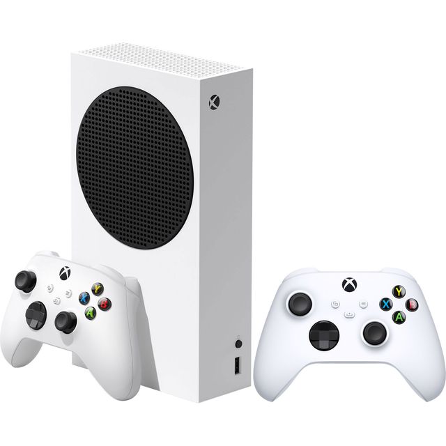 Xbox Series S 512 GB with Extra Robot White Wireless Controller V2 - White