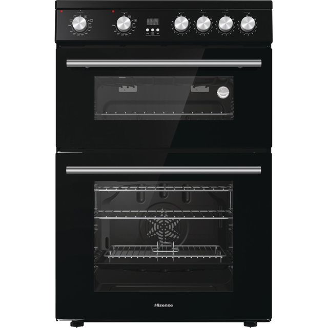 Hisense HDE3211BIBUK 60cm Electric Cooker with Induction Hob - Black - A+/A Rated