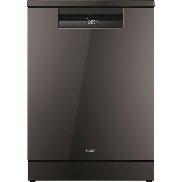 Haier i-Pro Series 7 XF 4A4M4PDA-80 Wifi Connected Standard Dishwasher – Graphite – A Rated