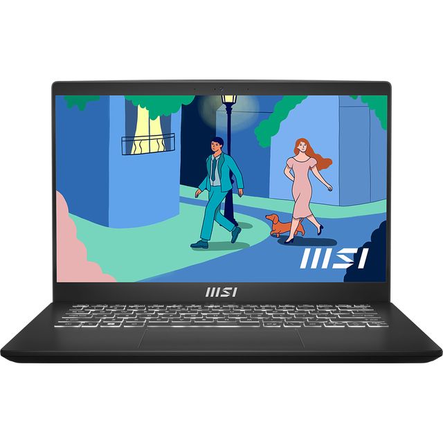 MSI 14 Laptop - Intel Core i3, 512 GB SSD, 8 GB RAM - Black
