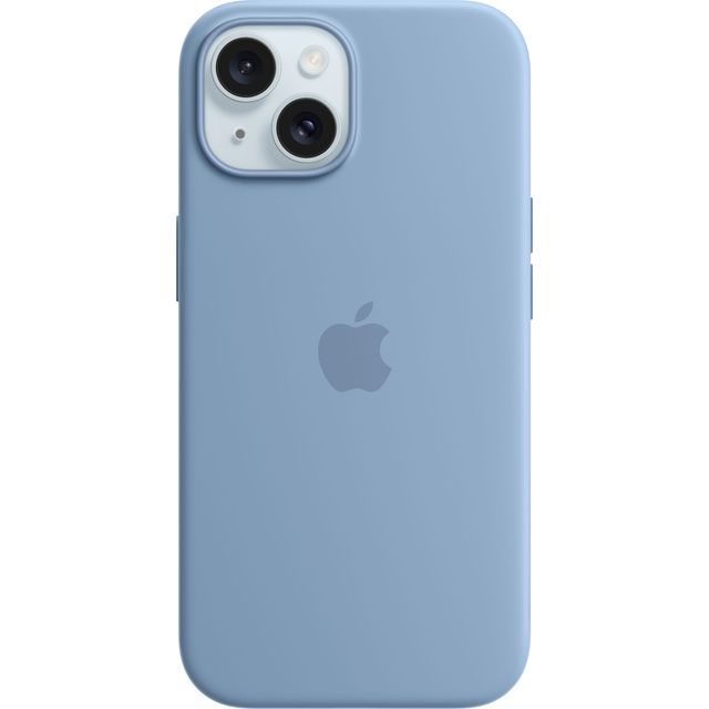 Apple Silicone Case with MagSafe for iPhone 15 - Blue