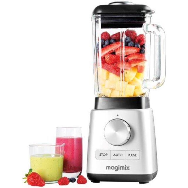 Magimix Power 11630 1.8 Litre Blender with 2 Accessories - Satin Steel