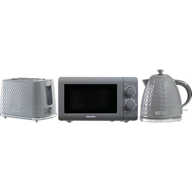 Daewoo Argyle Collection SDA2221 Freestanding Microwave - Grey