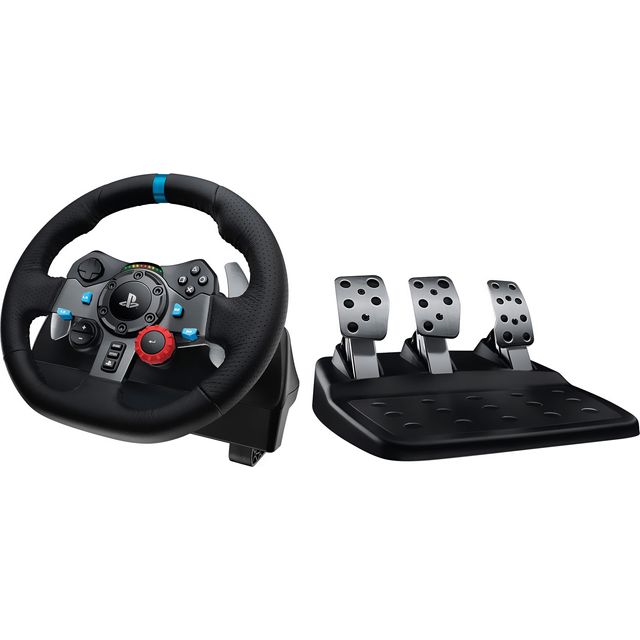 Logitech G29 Driving Force Steering Wheel and Pedals - Black