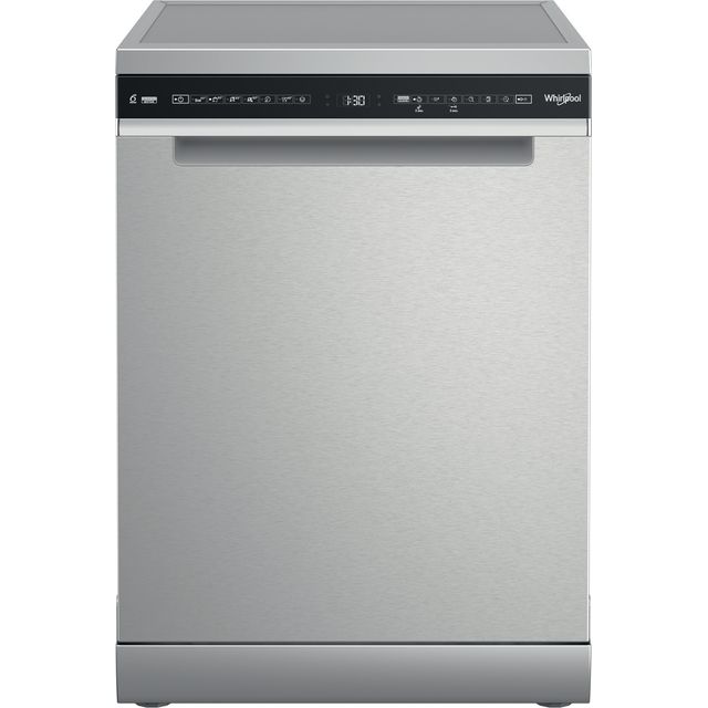 Whirlpool W7FHS51AXUK Standard Dishwasher – Stainless Steel – B Rated