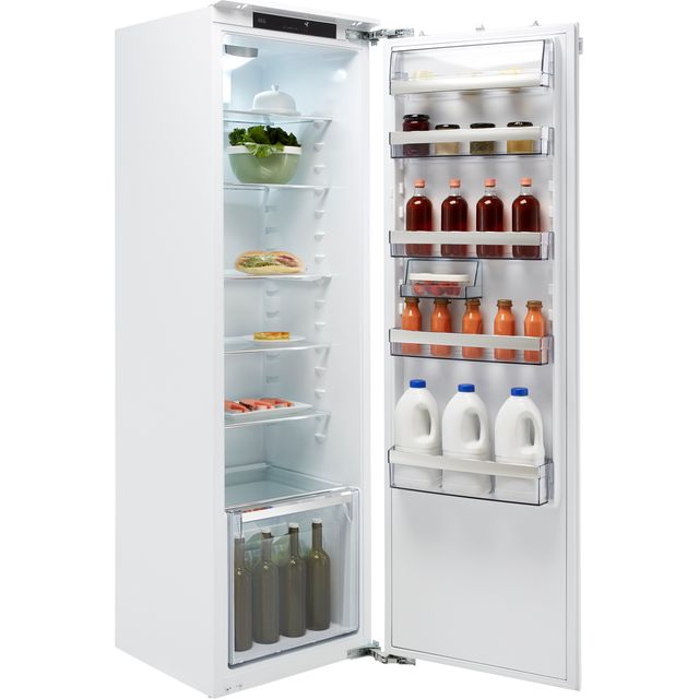 AEG SKB818F1DC Integrated Upright Fridge with Ice Box - Fixed Door Fixing Kit - White - F Rated