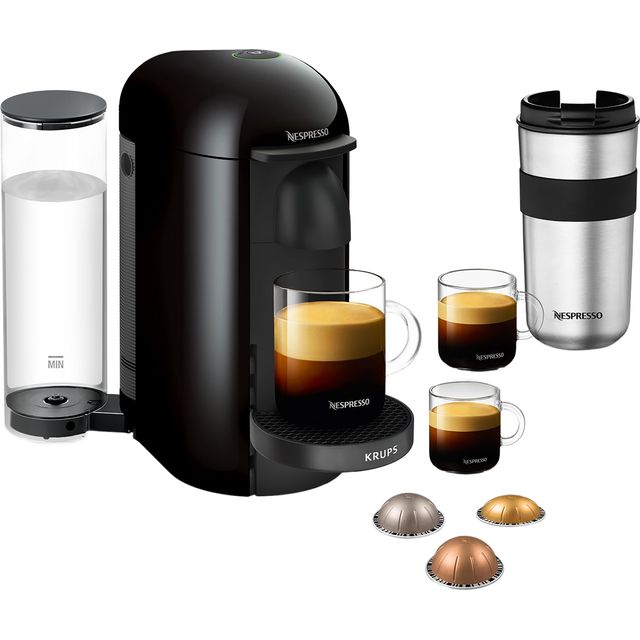 Nespresso by Krups Vertuo Plus XN903840 Pod Coffee Machine - Black