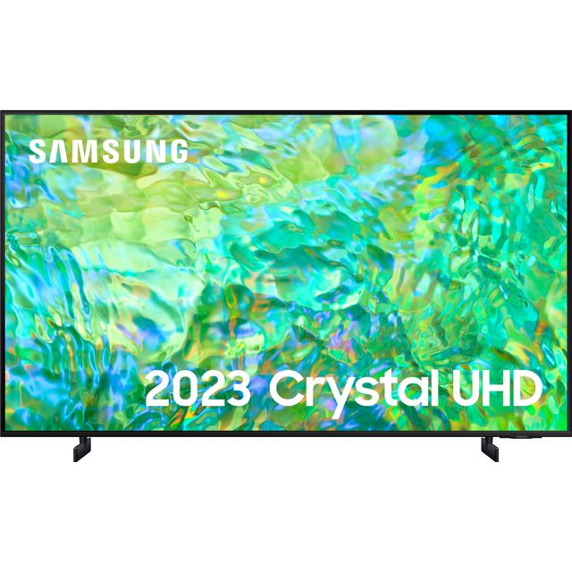 Samsung 43 Inch CU8000 4K UHD Smart TV (2023) - 4K HDR TV With Alexa Built-In & Gaming Hub, Dynamic Crystal Colour, Object Tracking Sound & HDR Powered By HDR10+, Video Call Apps