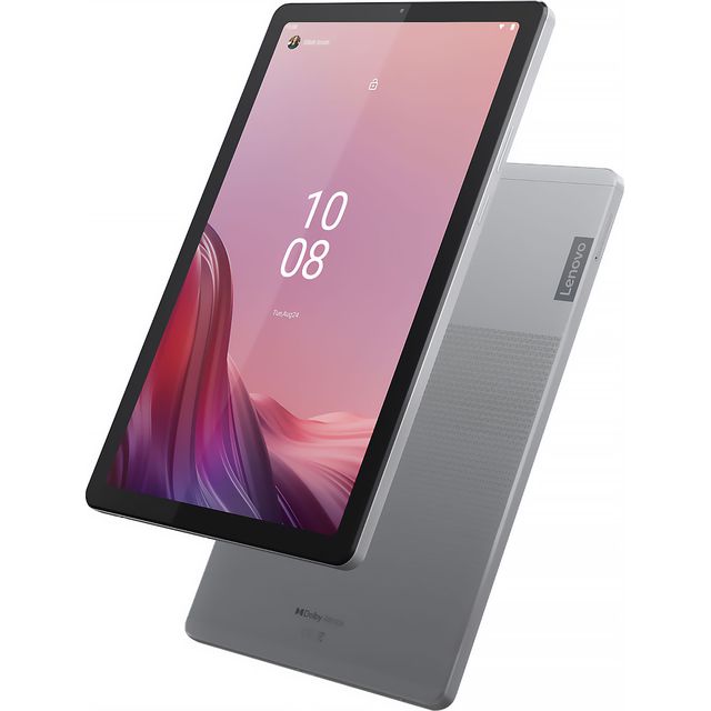Lenovo Tab M9 Android tablet | 9-inch HD | 32GB | Clear Case + Film | WiFi | 3GB RAM | Arctic Grey | Designed for portable entertainment