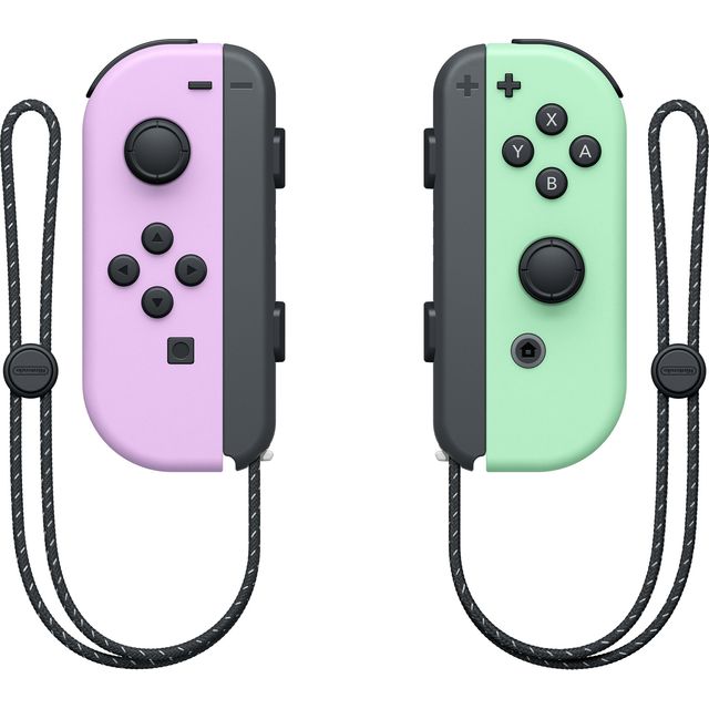 Nintendo Joy-Con Wireless Gaming Controller - Pastel Purple / Pastel Green