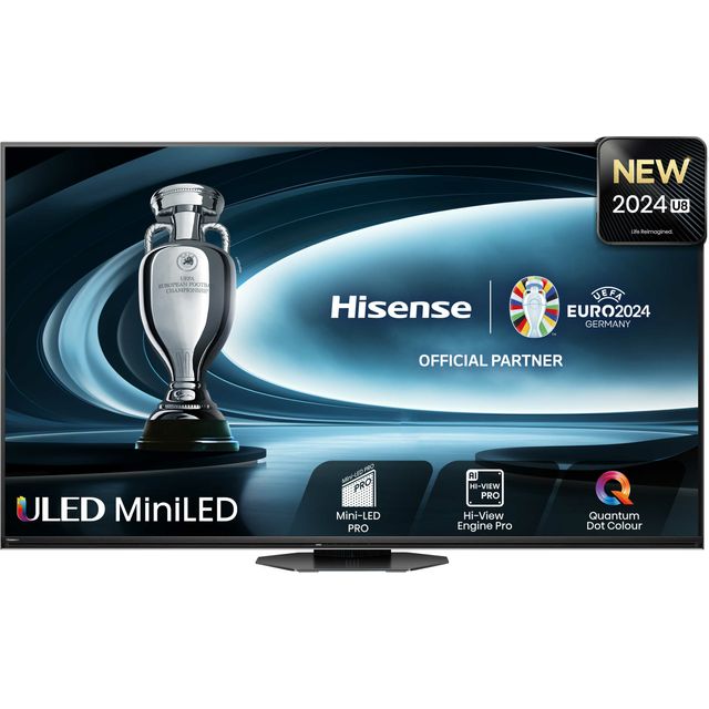 Hisense U8NQTUK 65 4K Ultra HD MiniLED Smart TV - 65U8NQTUK