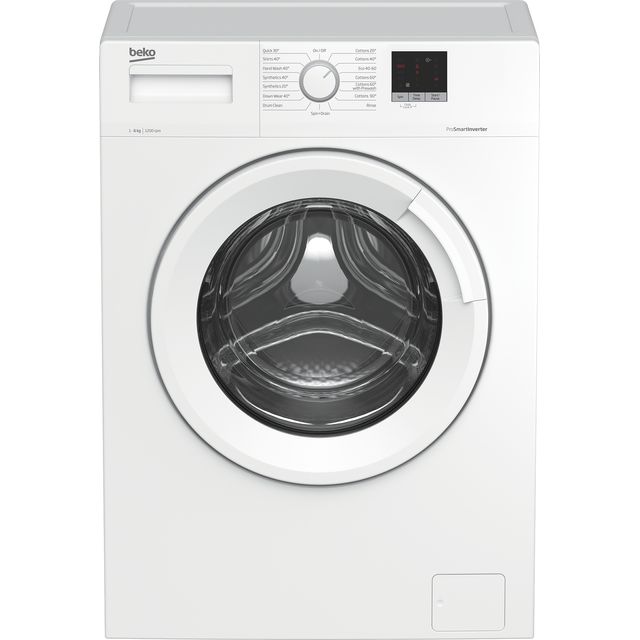 Beko WTK62054W 6kg Washing Machine with 1200 rpm - White - D Rated