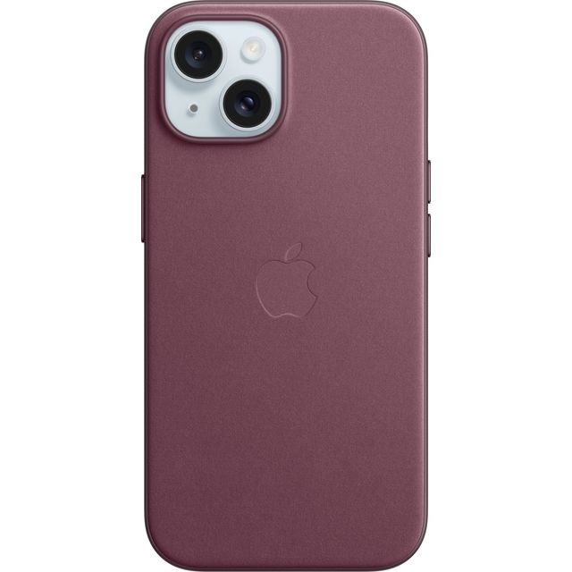 Apple iPhone 15 FineWoven Case with MagSafe - Mulberry ​​​​​​​