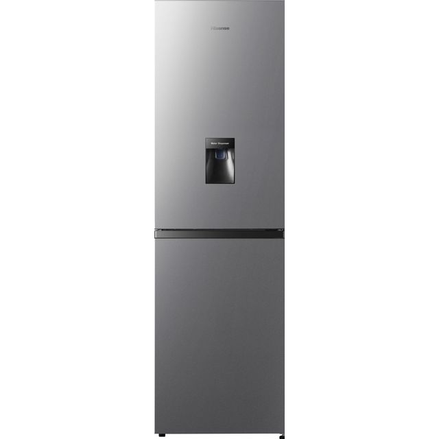 Hisense RB327N4WCE 50/50 Frost Free Fridge Freezer - Stainless Steel - E Rated - RB327N4WCE_SS - 1