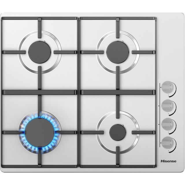 Hisense GM642XHS Built In Gas Hob - Stainless Steel - GM642XHS_SS - 1
