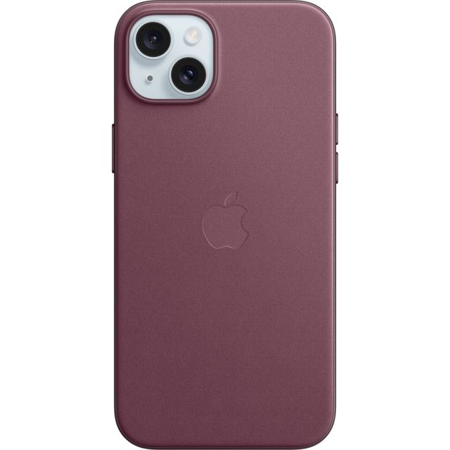 Apple FineWoven Case with MagSafe for iPhone 15 Plus - Mulberry