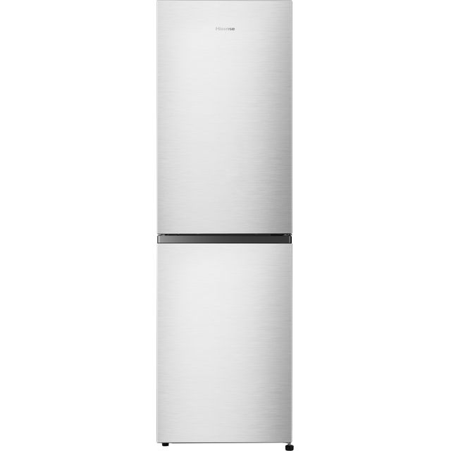 Hisense RB327N4BCE 50/50 No Frost Fridge Freezer - Stainless Steel - E Rated