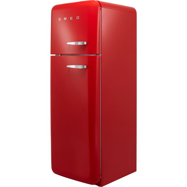 Smeg Left Hand Hinge FAB30LRD5UK 80/20 Fridge Freezer – Red – D Rated