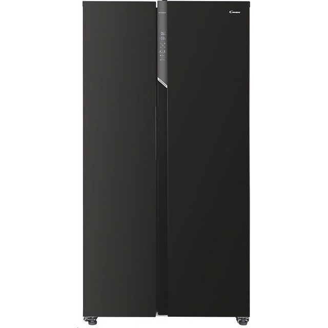 Candy CHSBSV5172EBKN Frost Free American Fridge Freezer – Black – E Rated