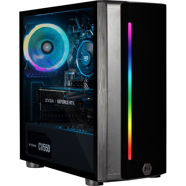 Image of 3XS Core 3060 RGB Gaming Tower - 500GB SSD - Black