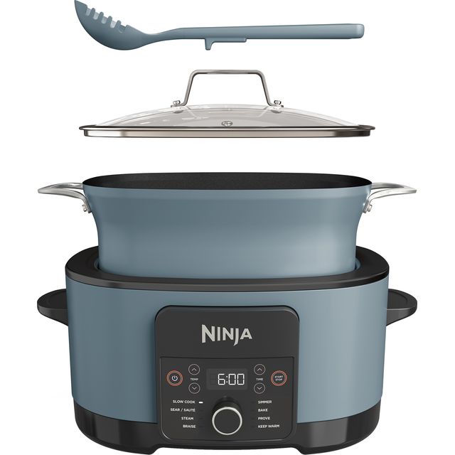 Ninja Foodi 8-in-1 PossibleCooker MC1001UK 8 Litre Multi Cooker - Sea Salt Grey
