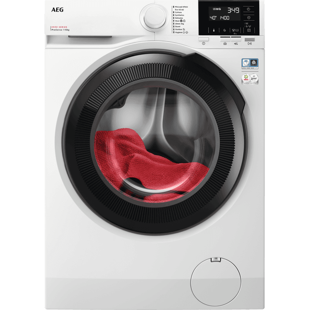 AEG ProSense Technology LFR61144B 10kg Washing Machine with 1400 rpm - White - A Rated