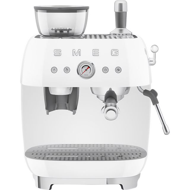 Smeg 50's Style EGF03WHUK Espresso Coffee Machine - White