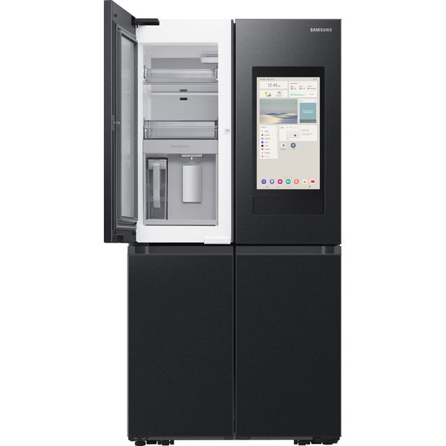 Samsung RF65DG9H0EB1EU Wifi Connected Plumbed Total No Frost American Fridge Freezer - Black - E Rated