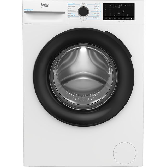 Beko EnergySpin™ BM3WT1241IW 12kg Washing Machine with 1400 rpm - White - A Rated