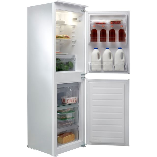 Hotpoint HMCB50501UK Integrated 50/50 Fridge Freezer with Sliding Door Fixing Kit – White – F Rated