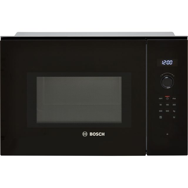 Bosch Series 6 BFL554MB0B 38cm tall, 59cm wide, Built In Compact Microwave - Stainless Steel