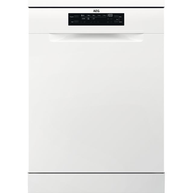 AEG FFB53937ZW Standard Dishwasher – White – D Rated
