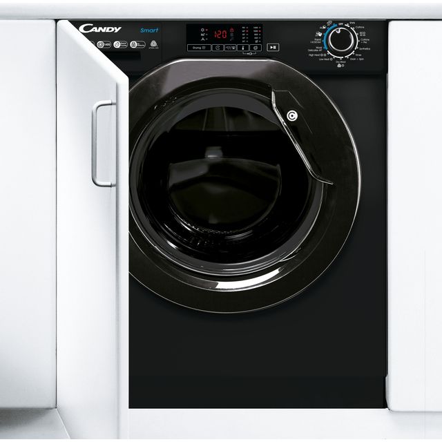 Candy CBD495D1WBBE Integrated 9Kg / 5Kg Washer Dryer with 1400 rpm – Black – E Rated