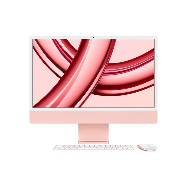 Apple iMac 24, M3, 8-Core GPU, 256 GB - 2023 - Pink