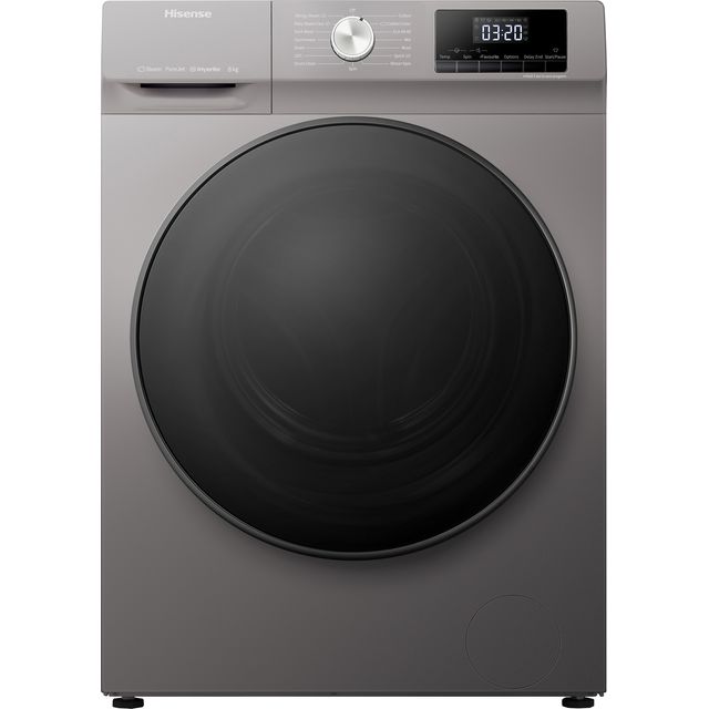 Hisense 3 Series WFQA8014EVJMT 8kg Washing Machine with 1400 rpm - Titanium - A Rated