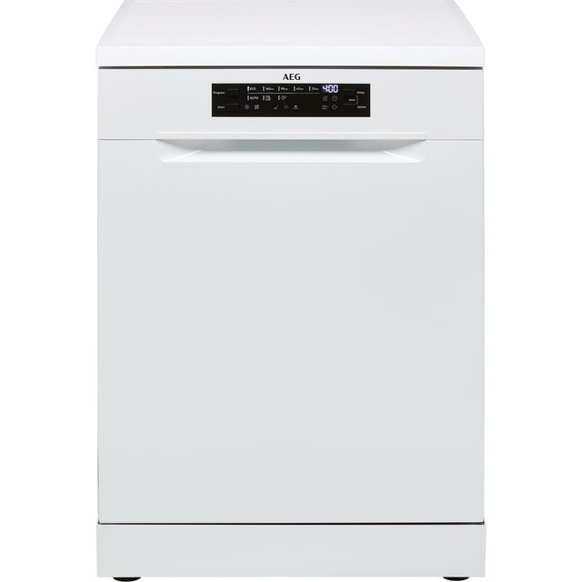 AEG 6000 SatelliteClean FFB53617ZW Standard Dishwasher - White - D Rated