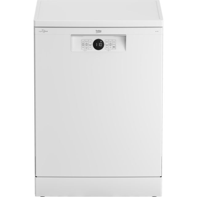 Beko HygieneIntense™ BDFN26530W Standard Dishwasher – White – D Rated