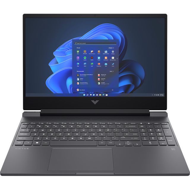 HP Victus 15-fa1004na 15.6" Gaming Laptop - NVIDIA GeForce RTX 2050, Intel® Core™ i5, 512 GB SSD - Black