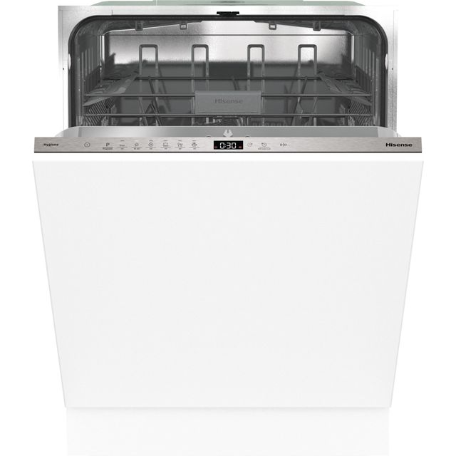 Hisense HV642C60UK Integrated Standard Dishwasher – Black Control Panel – C Rated